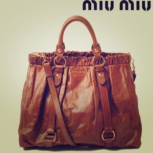 Authentic Miu Miu tote bag